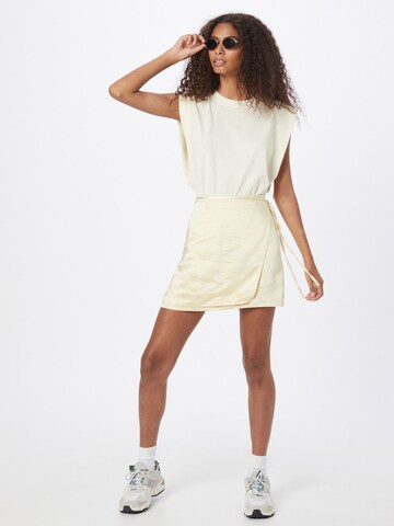 Motel Skirt 'Nawa' in Beige