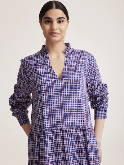 Odd Molly Dress 'Jaqueline' in Indigo / Merlot / Off white, Item view