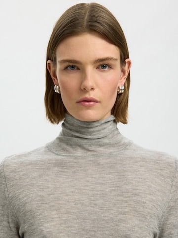 SELECTED - Pullover 'VENDY' em cinzento