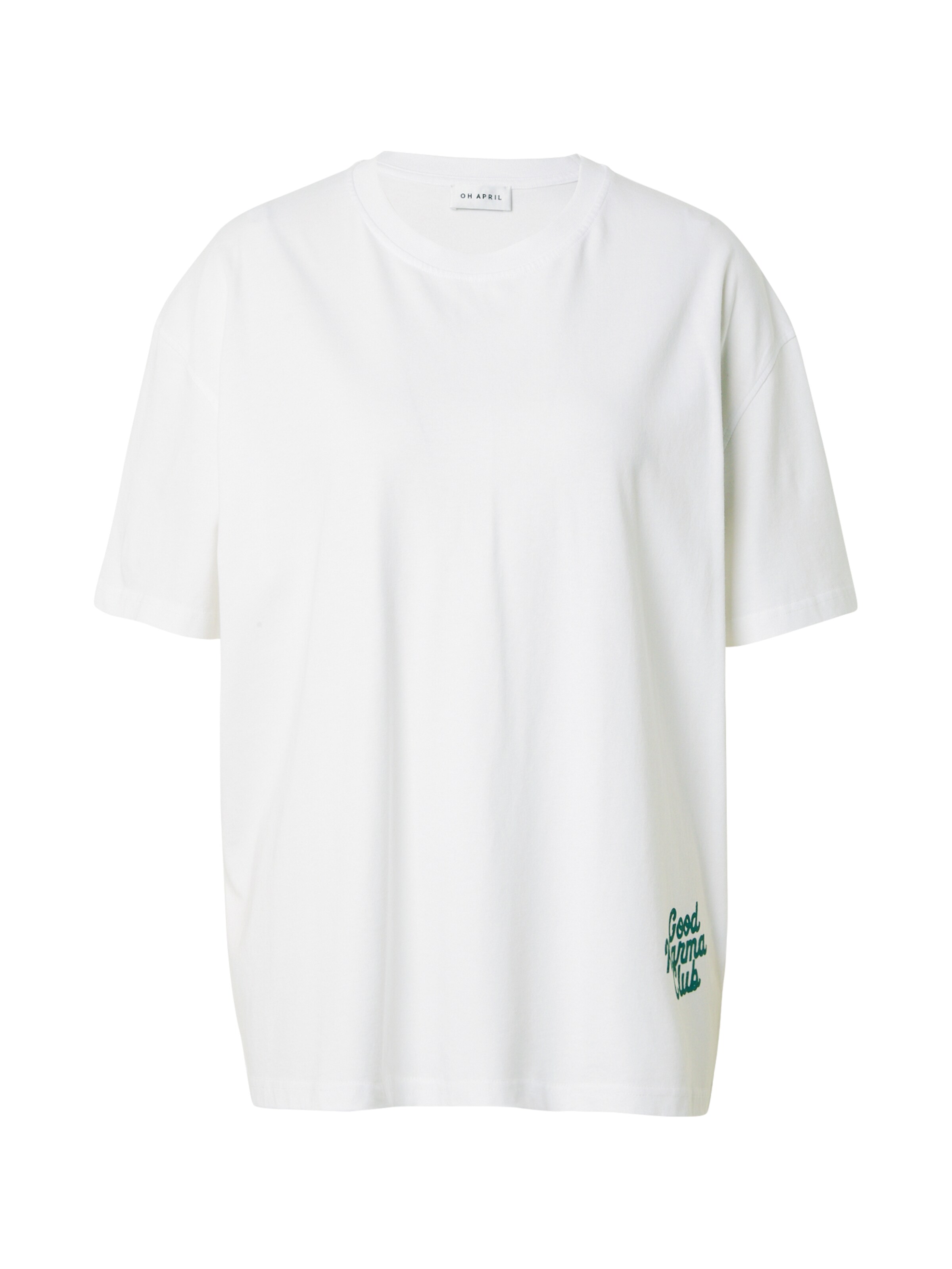 OH APRIL Tričko 'Arih' – bílá: přední strana