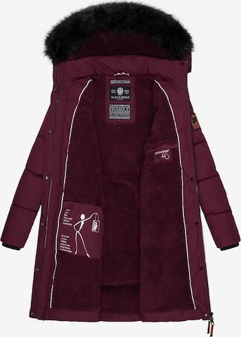 NAVAHOO Winter coat 'Cosimaa' in Red