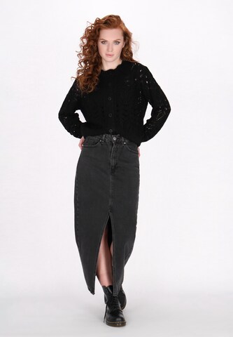 DreiMaster Vintage Вязаная кофта в Черный