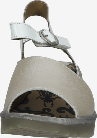 FLY LONDON Strap Sandals in Silver