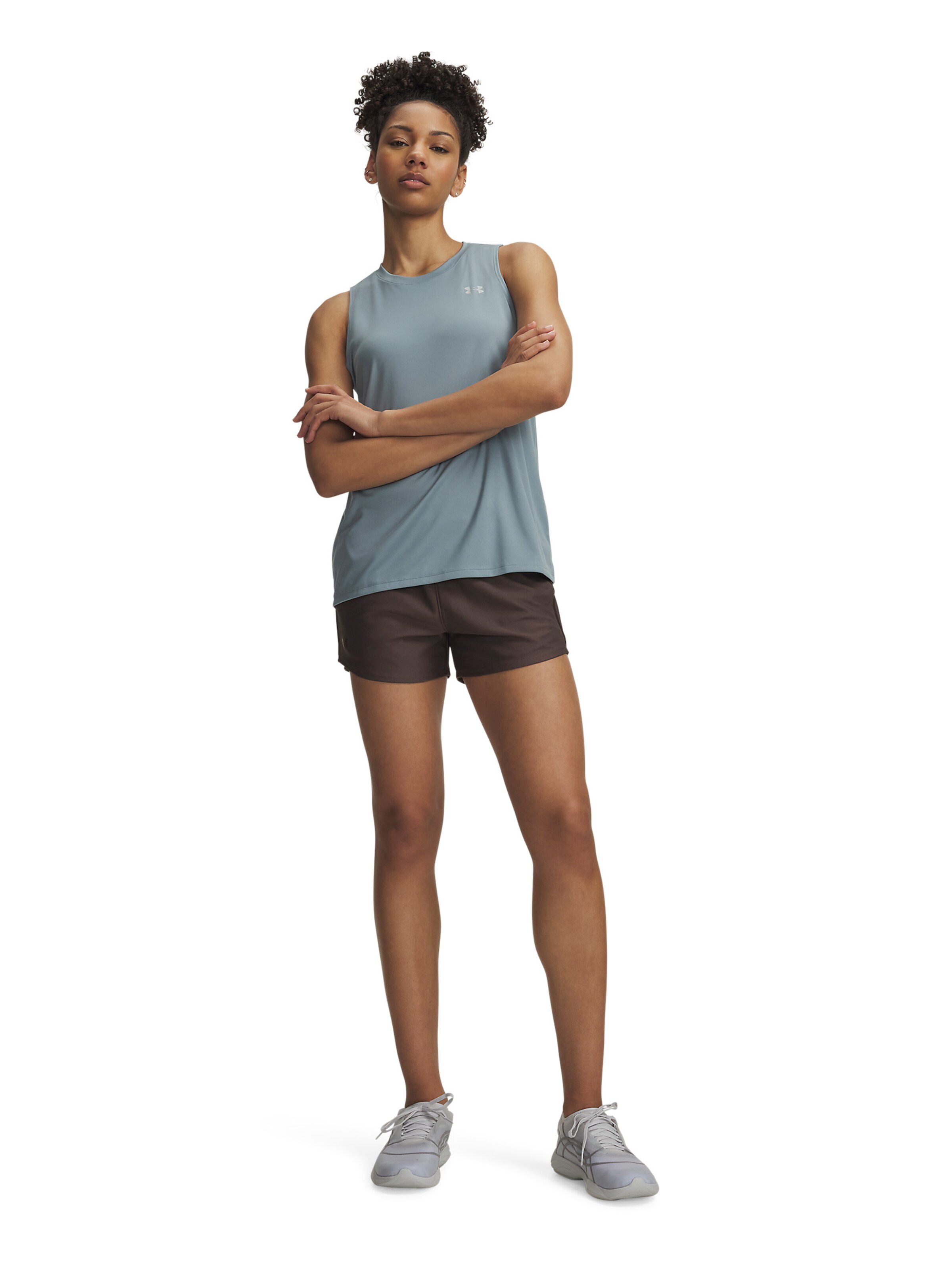 UNDER ARMOUR Regular Sportbroek 'Play Up ' in Bruin