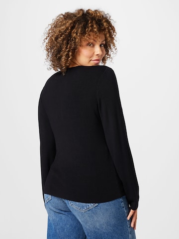 ABOUT YOU Curvy Pullover 'Ayla' in Schwarz