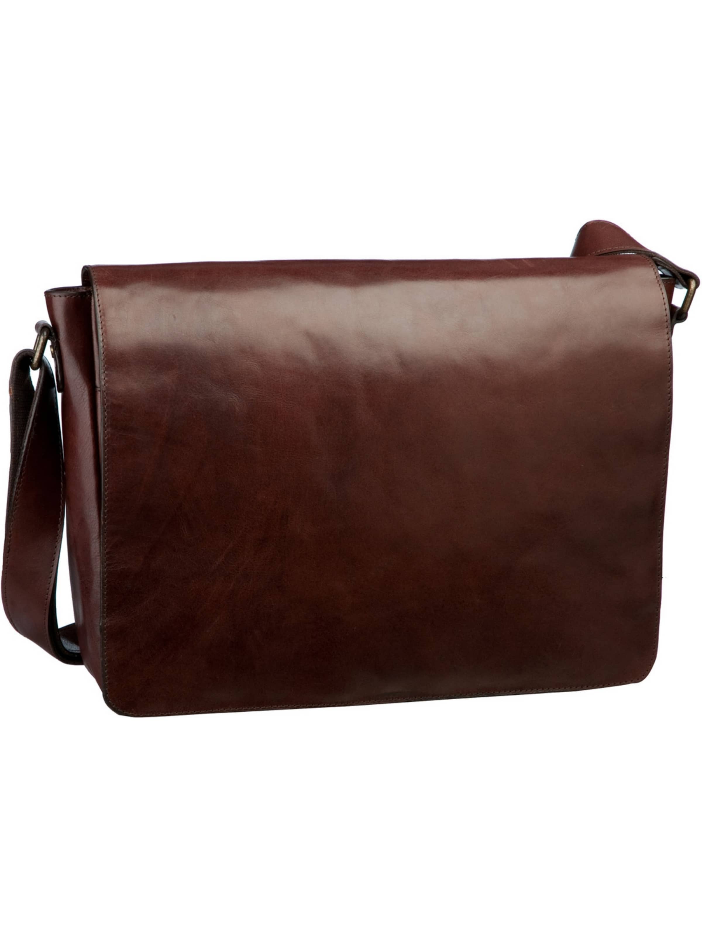 Borsa messenger 'Cambridge' di LEONHARD HEYDEN in marrone: frontale