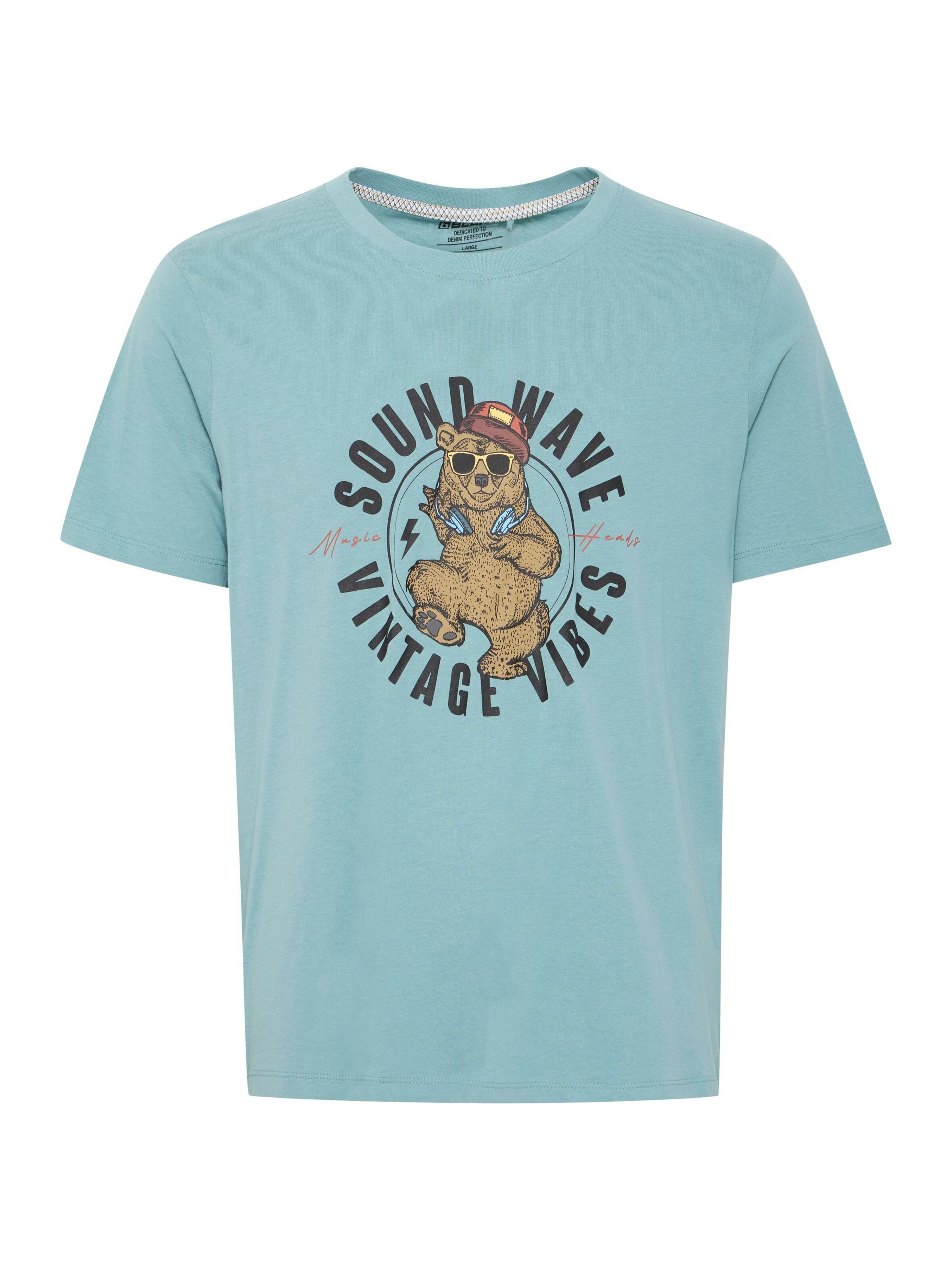 BLEND Shirt 'Tee' in Blue: front