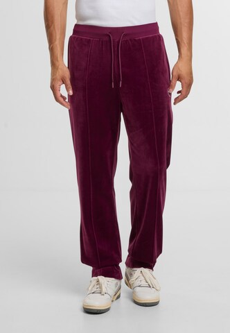 Sergio Tacchini Loosefit Broek in Rood: voorkant