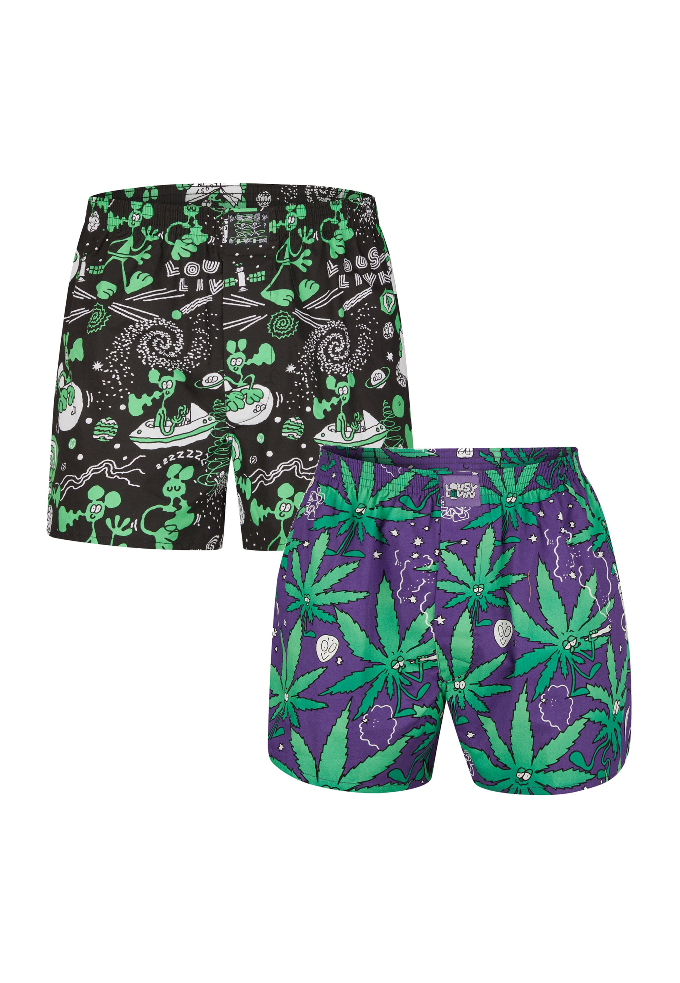 Lousy Livin Boxershorts in Mischfarben: Vorderseite