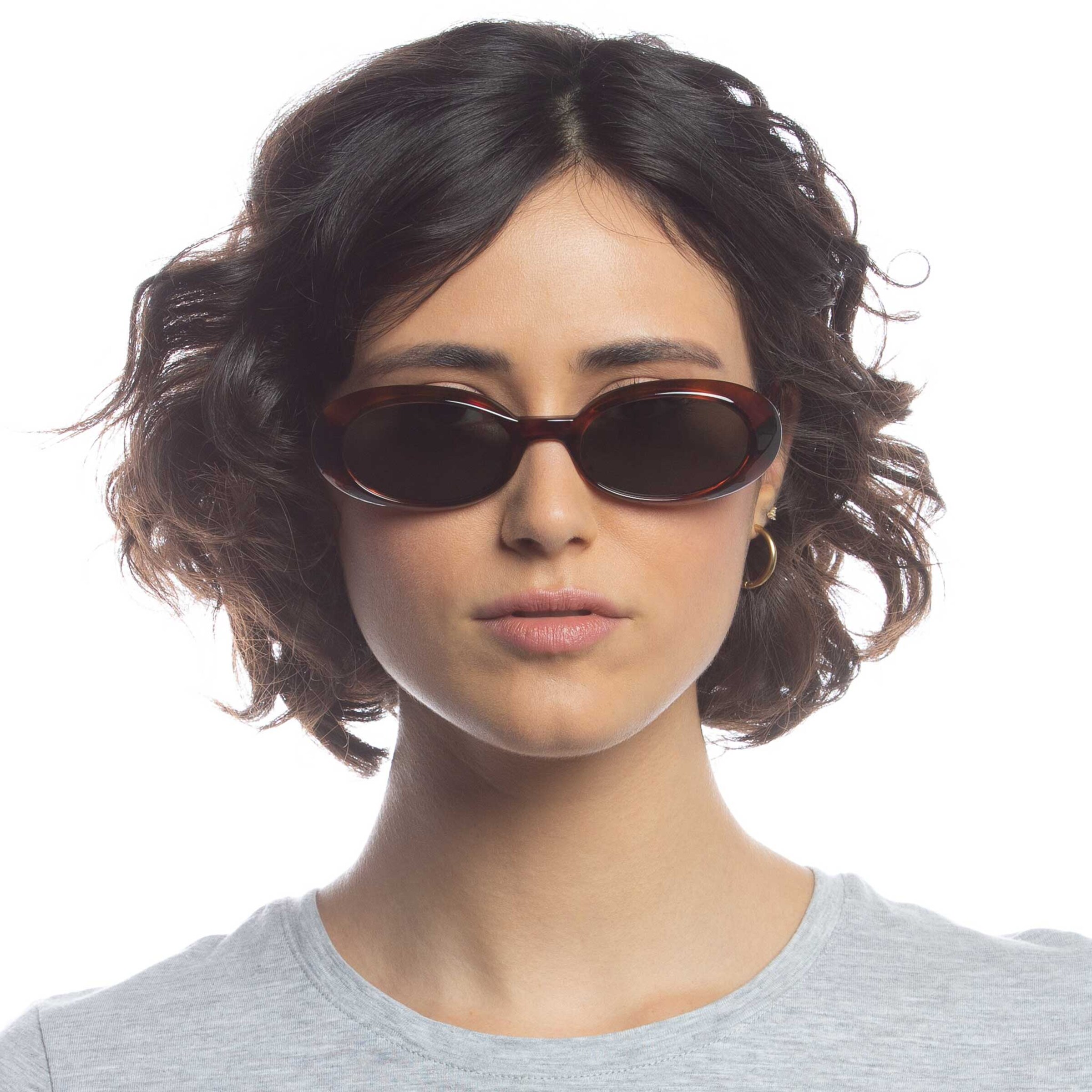 LE SPECS Γυαλιά ηλίου 'Work It' σε καφέ