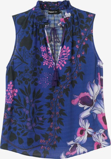 Camicia da donna 'GARDENIA' Desigual di colore navy / blu scuro / rosa / bianco, Visualizzazione prodotti