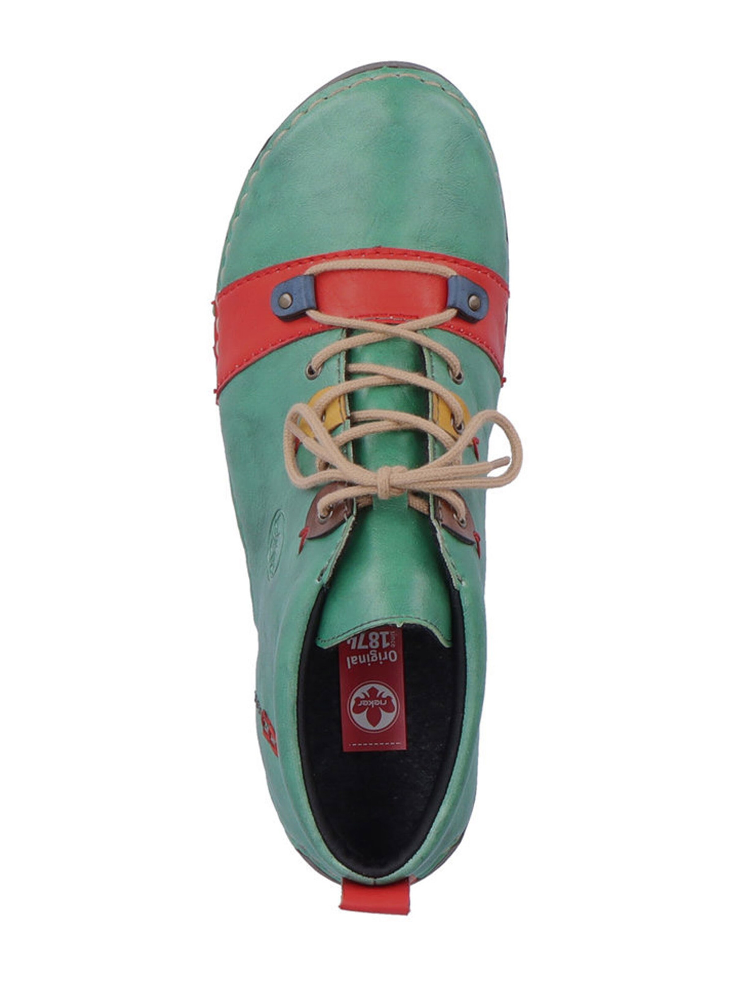 Rieker Sportos fűzős csizma - zöld