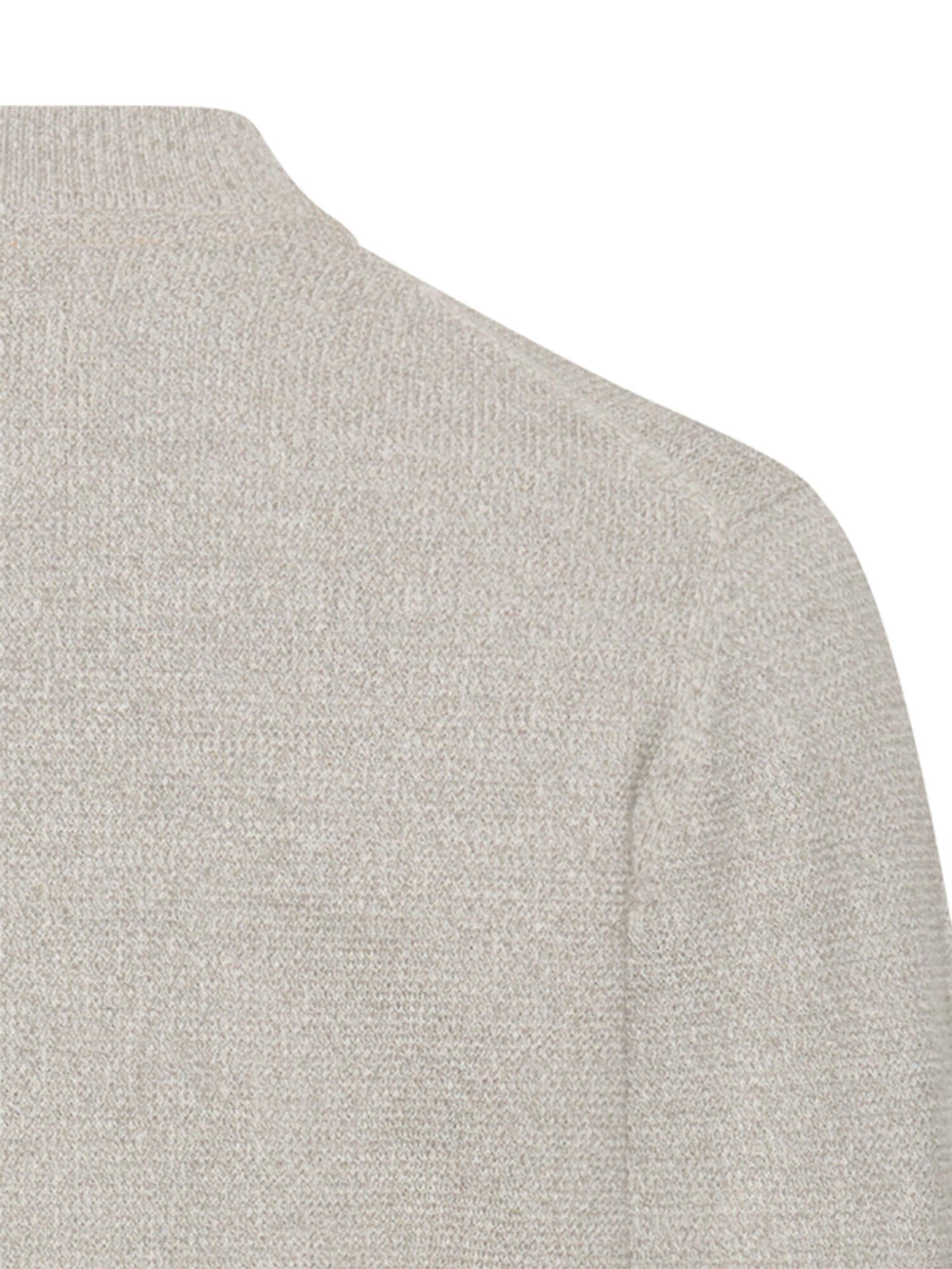 CAMEL ACTIVE Strickjacke mit Bomberkragen in Grau