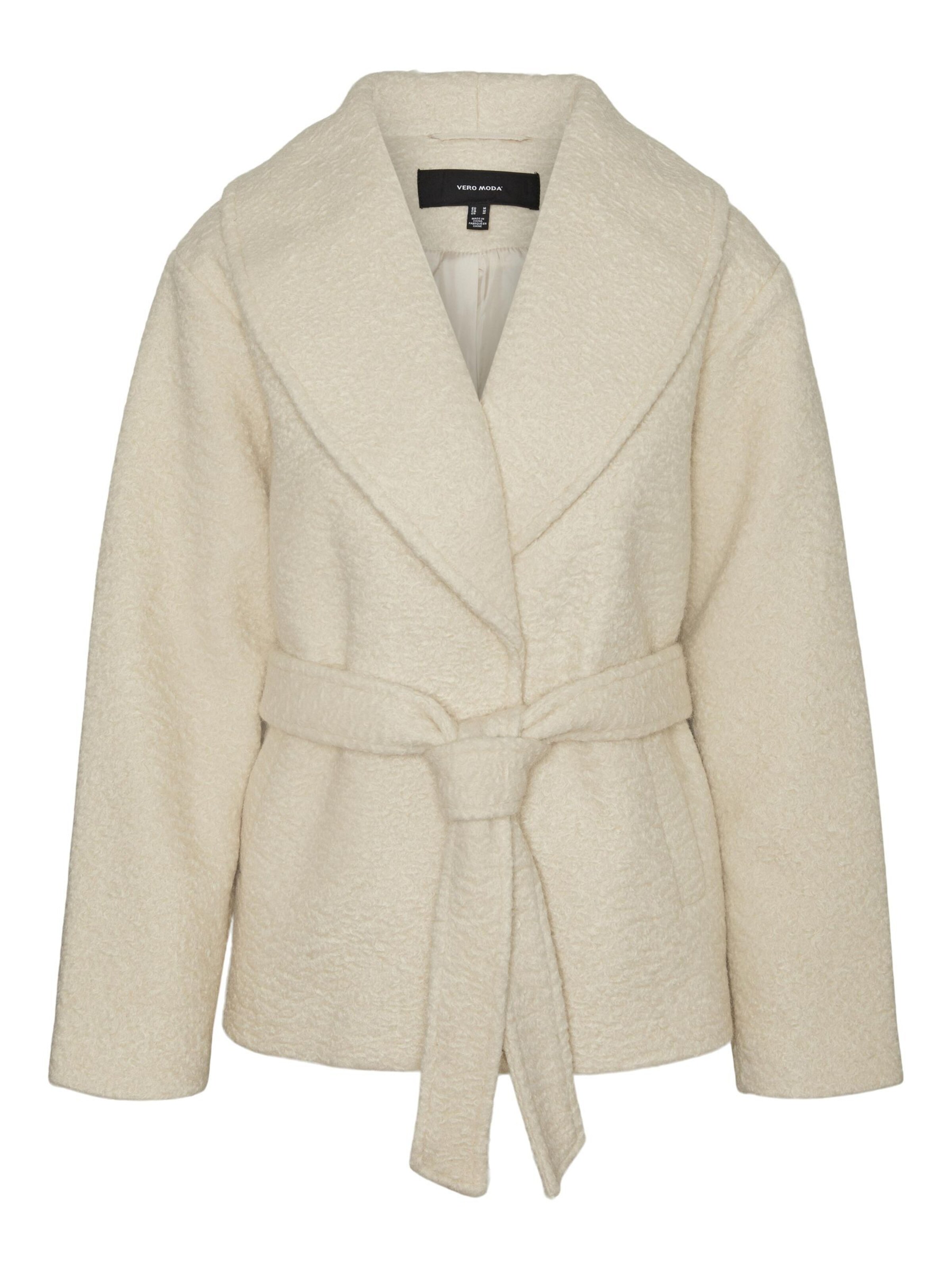 VERO MODA Демисезонная куртка 'Elitebergen' в Бежевый: спереди