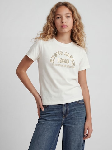 T-Shirt 'JXMERLE' JJXX en blanc : devant