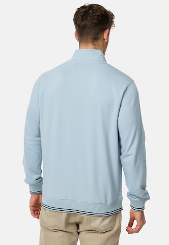INDICODE JEANS Sweatshirt 'Nate' in Blauw