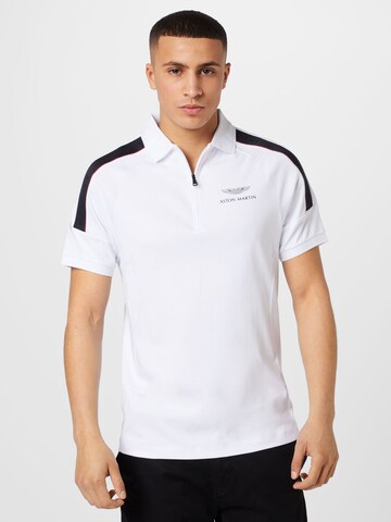 Hackett London T-Shirt in Weiß: Vorderseite