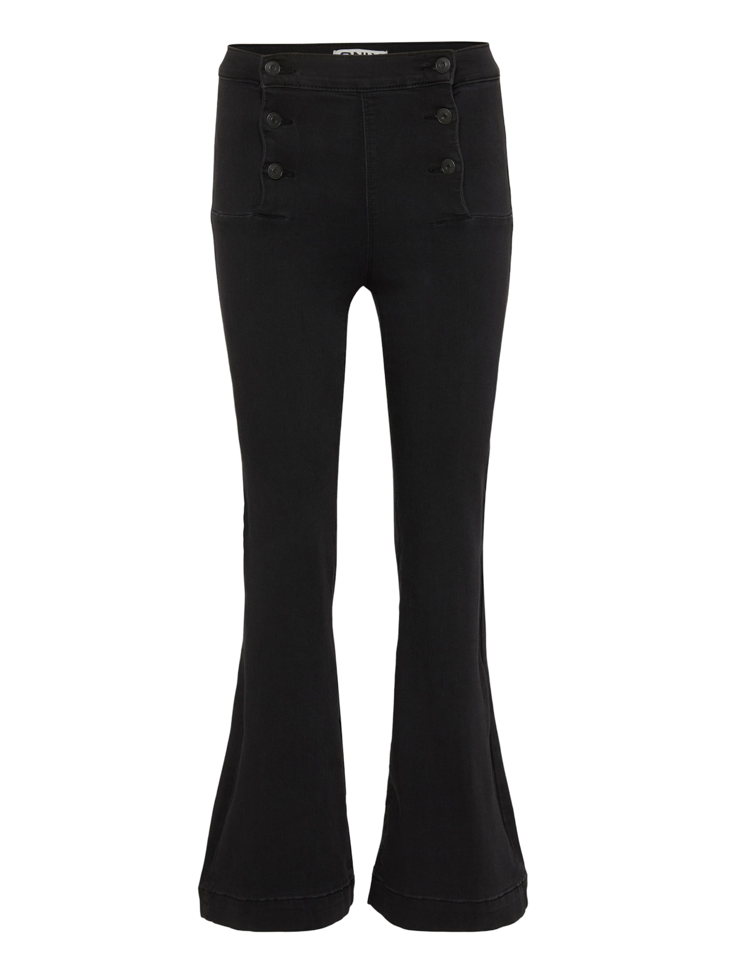 Only Petite Jeans 'ONLRain' i svart denim, Produktvy