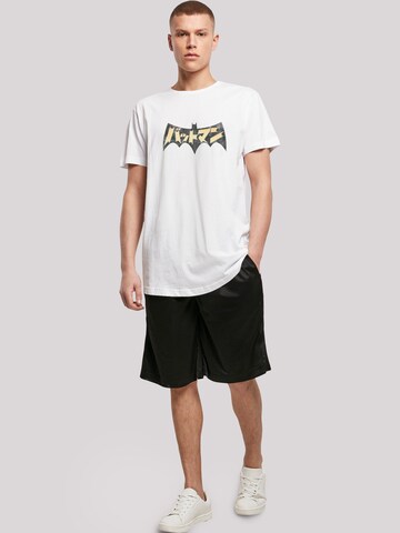 T-Shirt 'DC Comics Superhelden Batman' F4NT4STIC en blanc