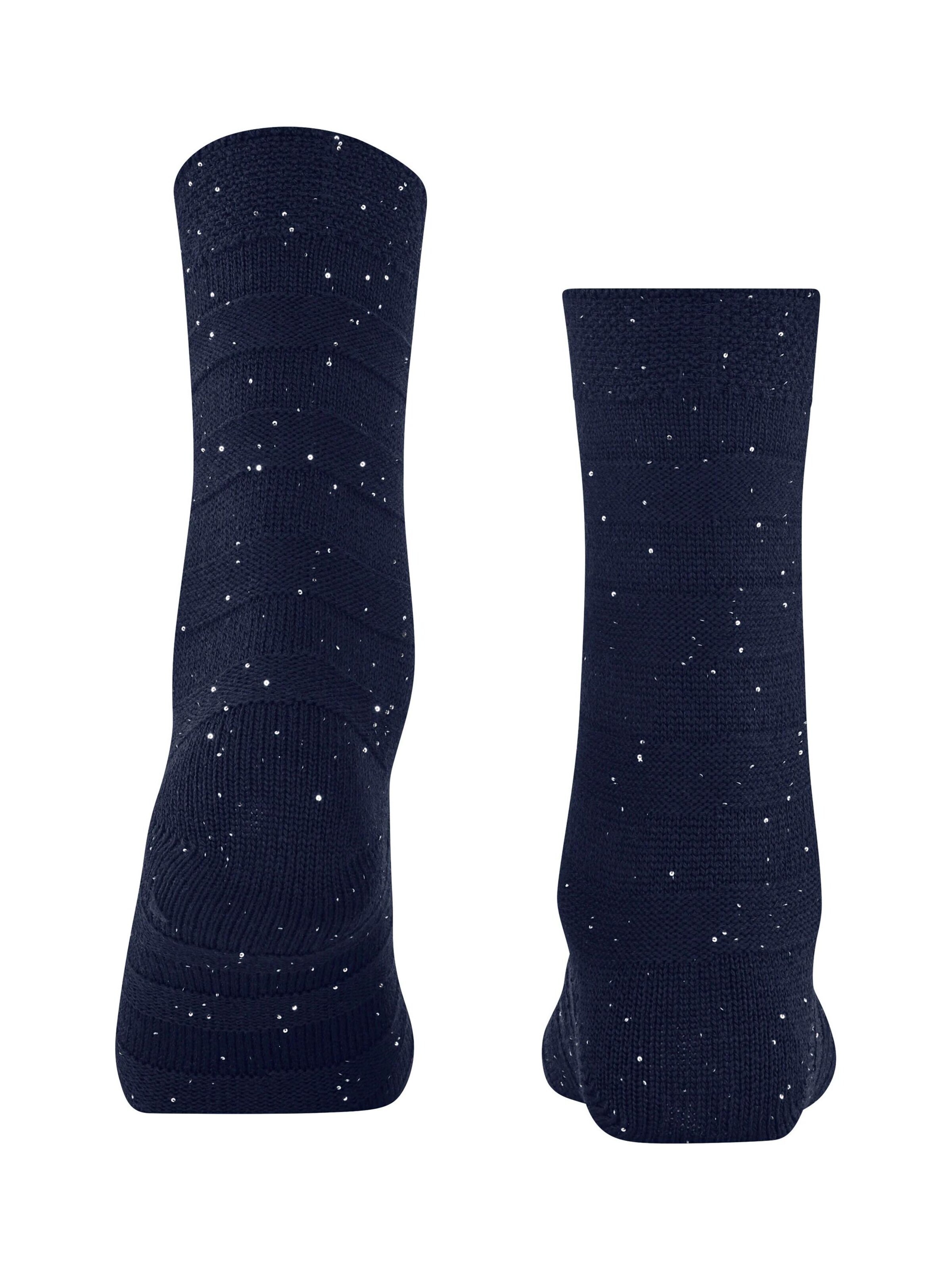 FALKE Socks 'Sparkle Stripes' in Blue