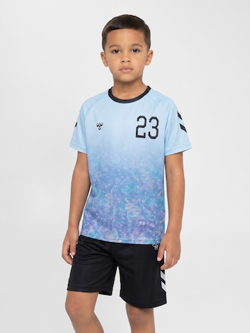 Hummel Performance shirt in Blue: front