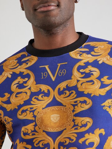 Felpa 'Nico Golden' di 19V69 ITALIA in blu