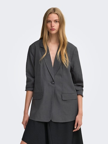 Blazer 'ONLLinda' di ONLY in grigio: frontale