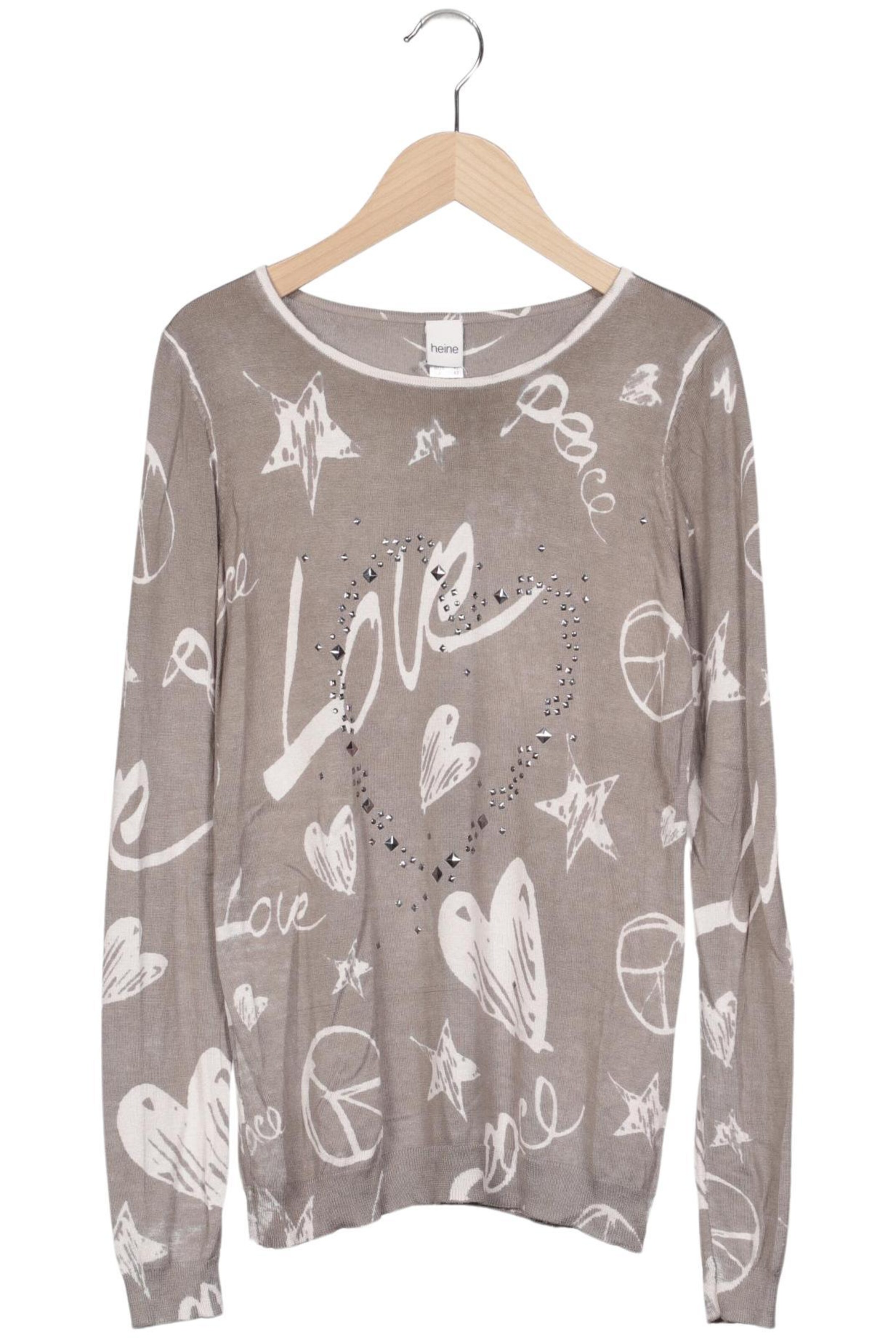 heine Sweater & Cardigan in XS in Beige: front