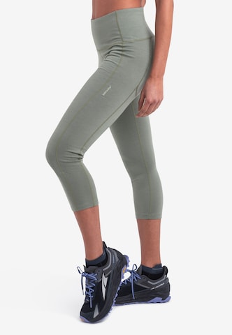 ICEBREAKER Skinny Športne hlače 'Fastray II' | zelena barva