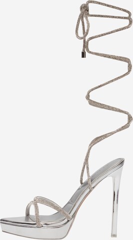 ALDO Sandały 'IZABELLA' w kolorze srebrny