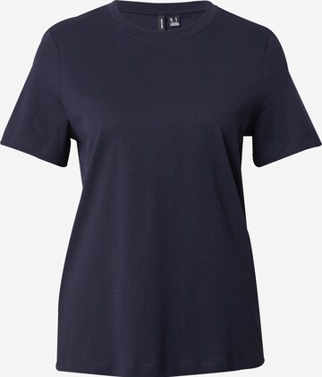 T-shirt 'PAULINA' VERO MODA en bleu : devant