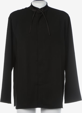 Roberto Collina Freizeithemd / Shirt / Polohemd langarm M in Schwarz: Vorderseite