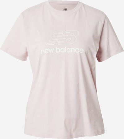 Tricou new balance pe roz pastel / alb, Vizualizare produs