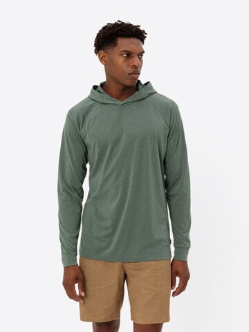 VAUDE Sportpullover 'Mineo LS HO' in Grün: Vorderseite