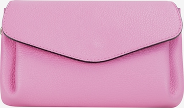 Usha Clutch in Pink: front