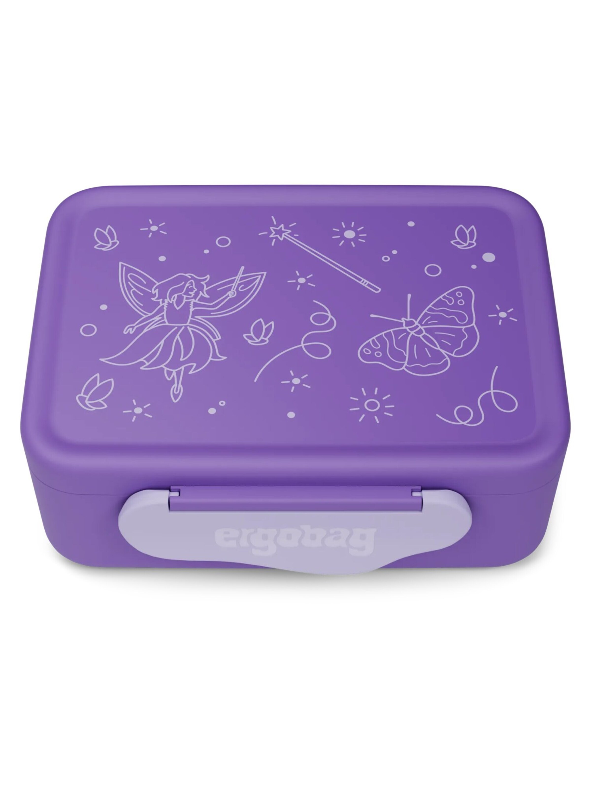 ergobag Bag 'Brotdose Brotdose' in Purple: front