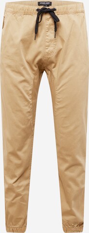 Effilé Pantalon 'Drake' Cotton On en beige : devant