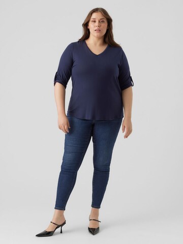 Vero Moda Curve Blouse in Blauw