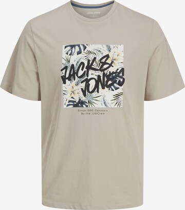 JACK & JONES Shirt in Grijs: voorkant