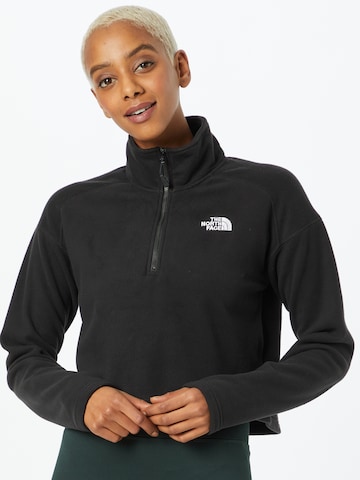 THE NORTH FACE Athletic Sweater 'Glacier' in Black: front