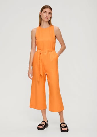 s.Oliver BLACK LABEL Jumpsuit in Orange: Vorderseite