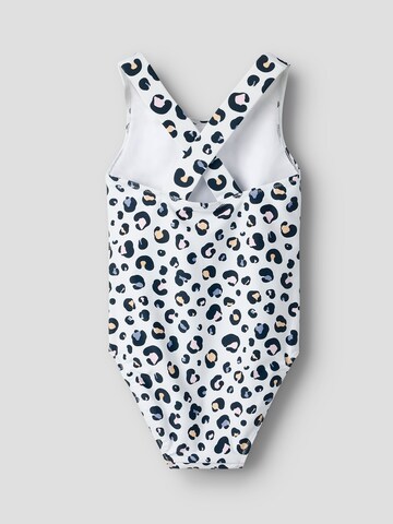 NAME IT Ολόσωμο μαγιό 'NMFZANIMAL' σε μπλε