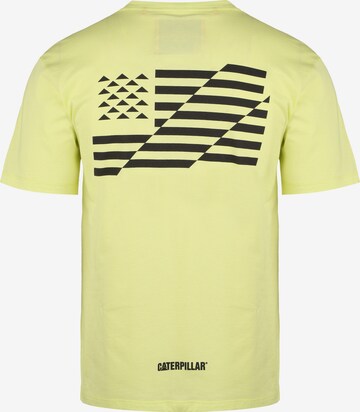 T-Shirt CATERPILLAR en jaune