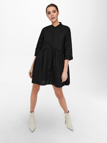 Robe-chemise 'Ditte' ONLY en noir