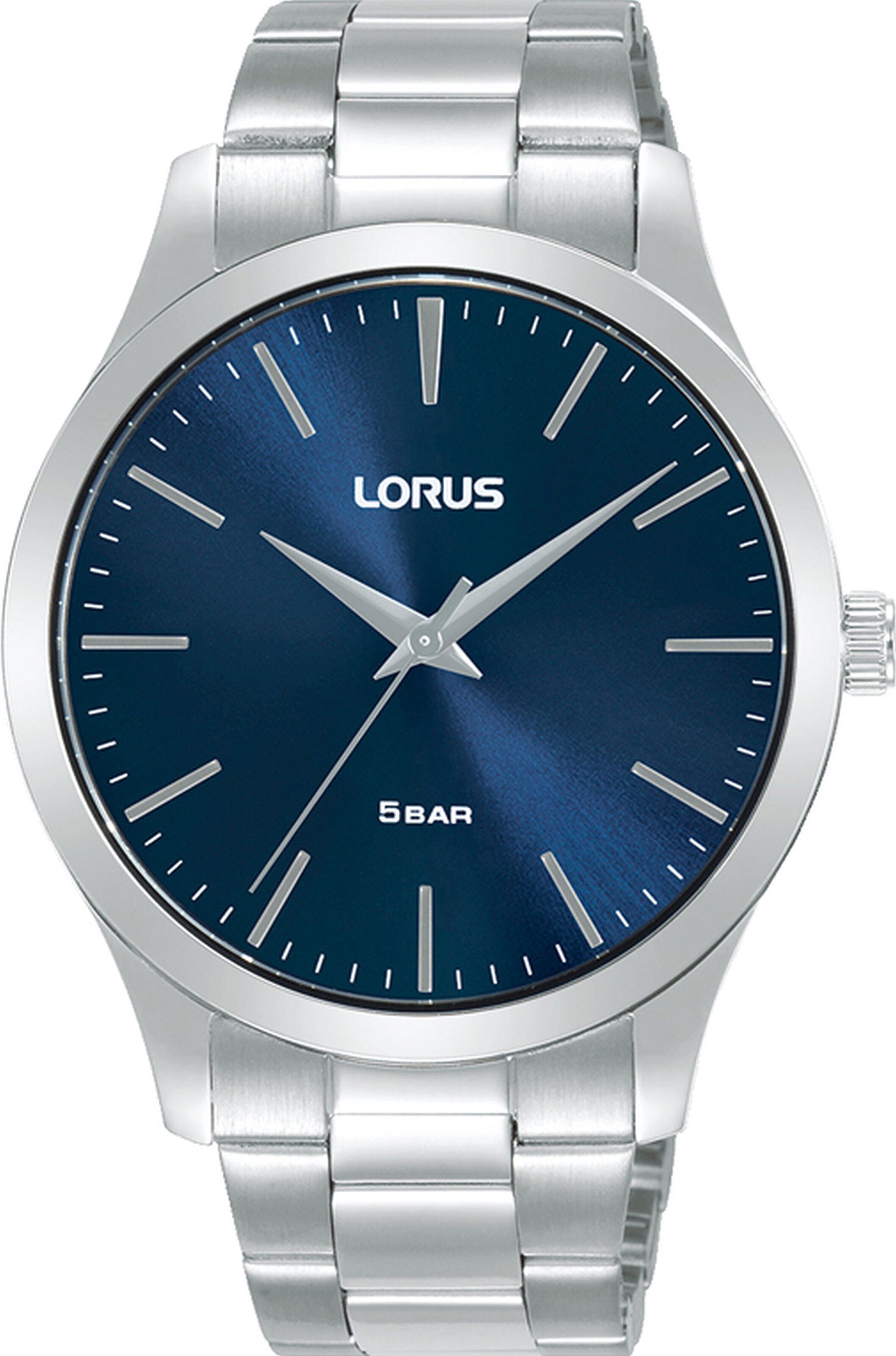 LORUS Analog Watch in Silver: front