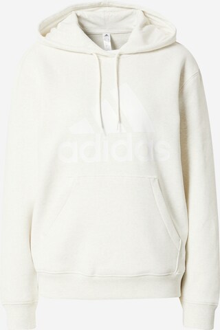 ADIDAS SPORTSWEAR Sports sweatshirt 'Essentials' in White: front