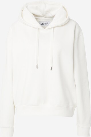 ESPRIT Sweatshirt in Wit: voorkant