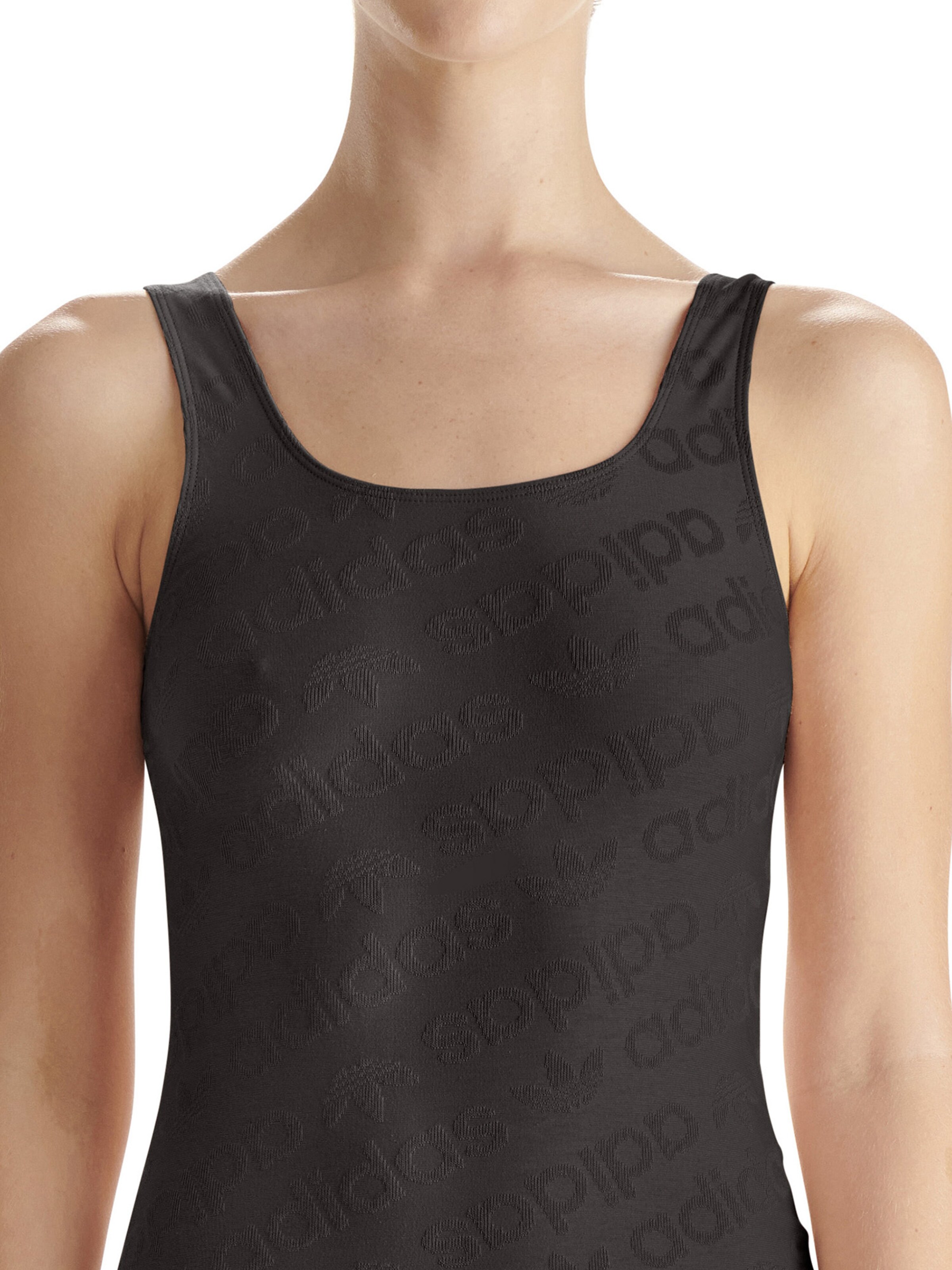 ADIDAS ORIGINALS Tanktop ' Originals Terrot ' in Schwarz: Vorderseite