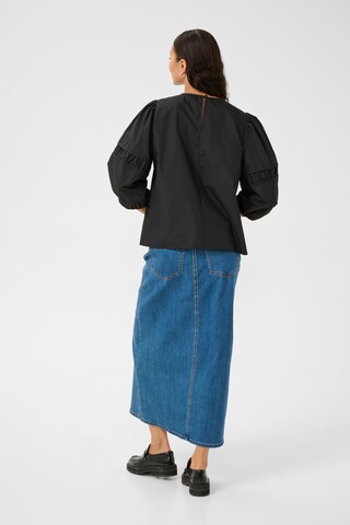 Kaffe Blouse 'KA Emma' in Zwart