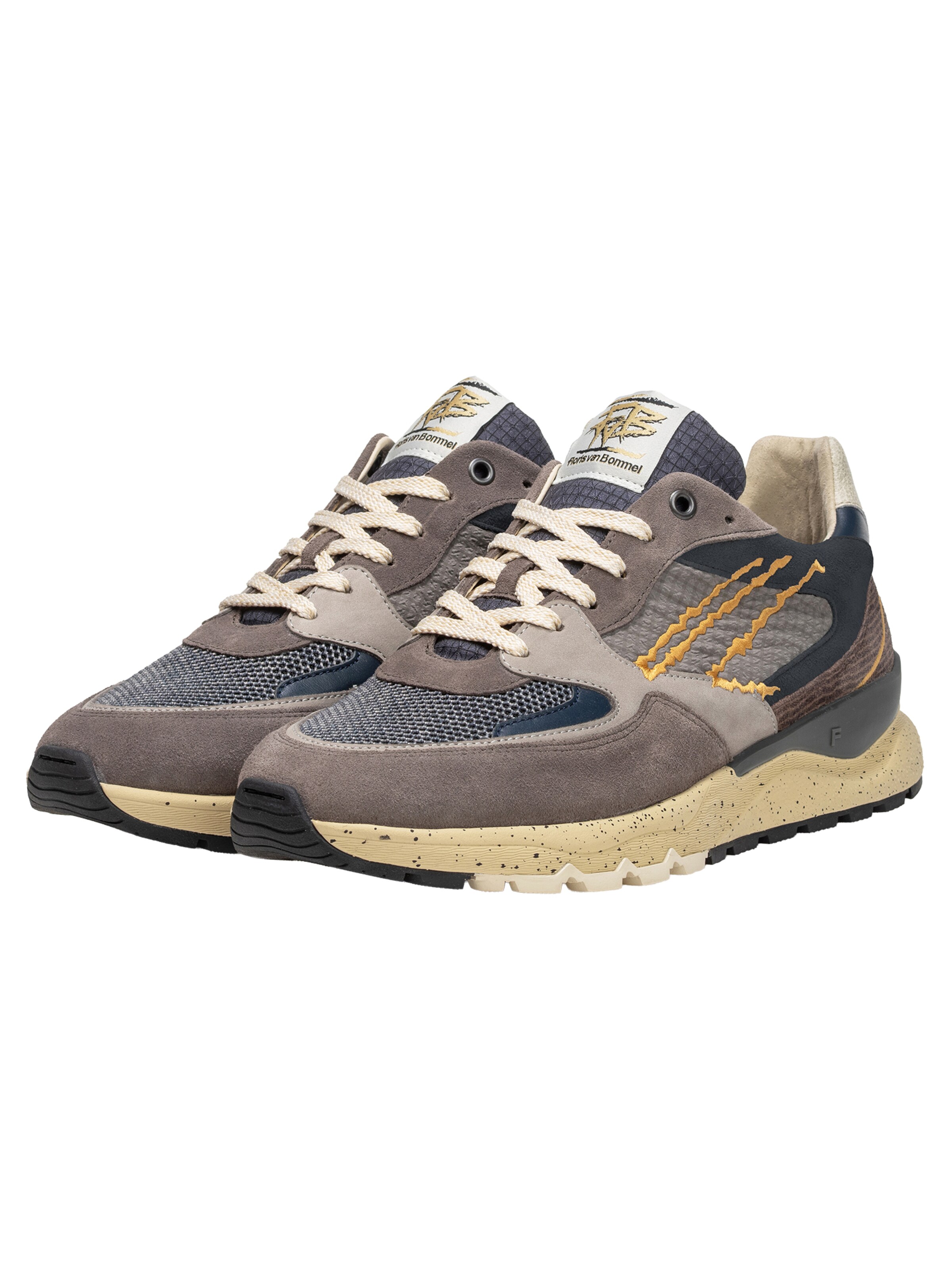 Sneaker bassa 'De Treener 06' di Floris van Bommel in grigio